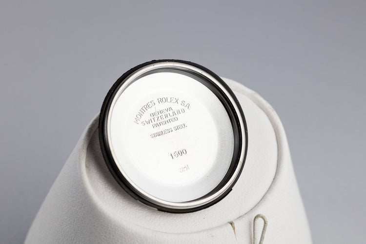 1971 Rolex DateJust 1600 Smooth Bezel with Grey Linen Sigma Dial