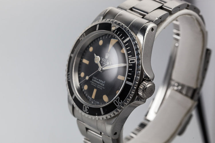 1967 Rolex 5512 with Meters First Dial