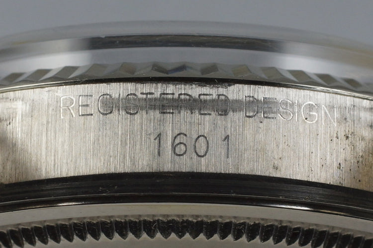 1972 Rolex DateJust 1601 with Matte Gray Dial