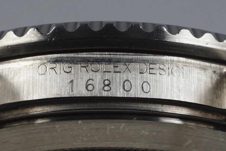 1986 Rolex Submariner 16800