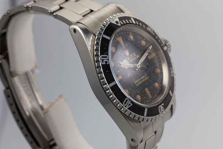 1965 Rolex Submariner 5513 with Bart Simpson Gilt Dial