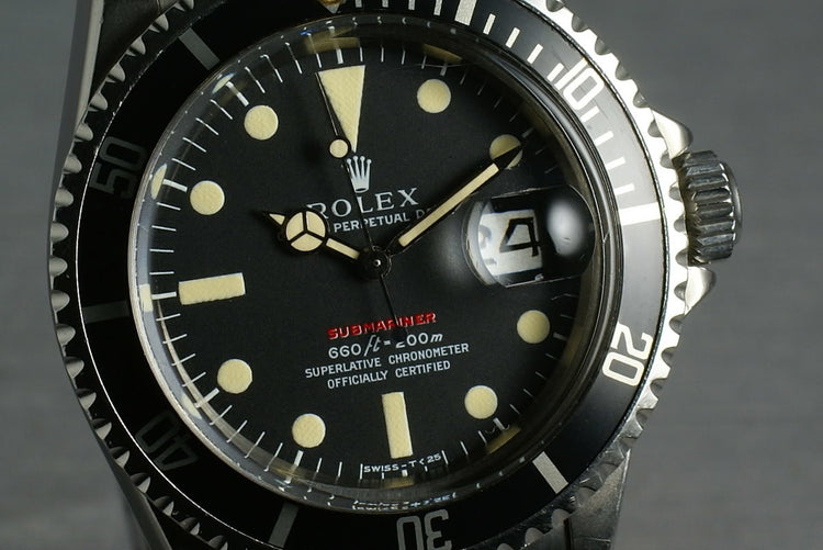 Rolex Red Submariner 1680 Mark IV