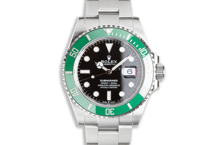 2020 Rolex Green 41mm Submariner 126610LV "Kermit" with Box & Card