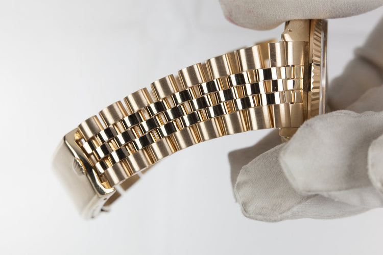 1973 Rolex Date 1500 14K YG Mosaic Dial