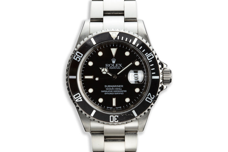 2003 Rolex 16610 Submariner
