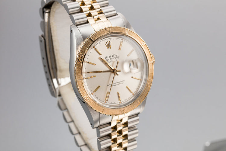 1979 Rolex Two-Tone DateJust Thunderbird 16253 Silver Dial