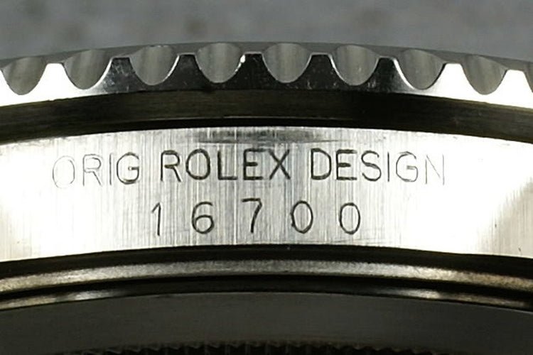 Rolex GMT Master 16700 with box and papers