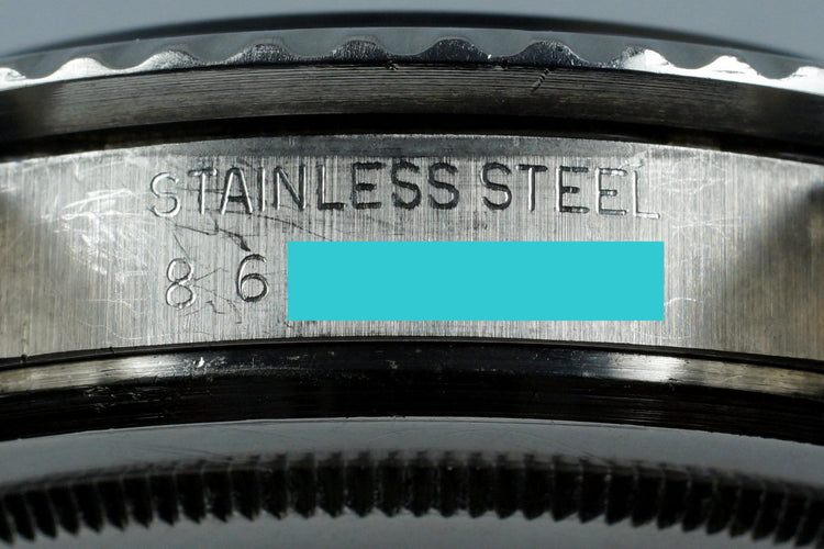 1985 Rolex Submariner 5513 Spider Dial