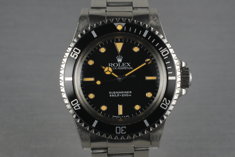 1986 Rolex Submariner 5513