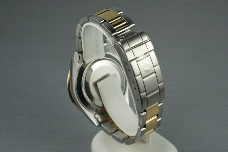 1991 Rolex 18K/SS Submariner 16613 with Box and Papers