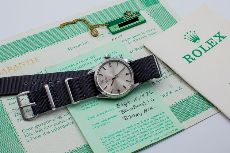 1971 Rolex Oyster Perpetual 5500 with Papers