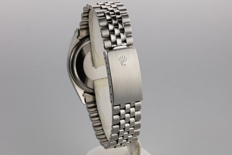 1972 Rolex DateJust 1601 No Lume Silver Dial