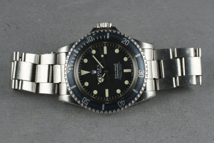 Rolex Submariner 5512 Meters First