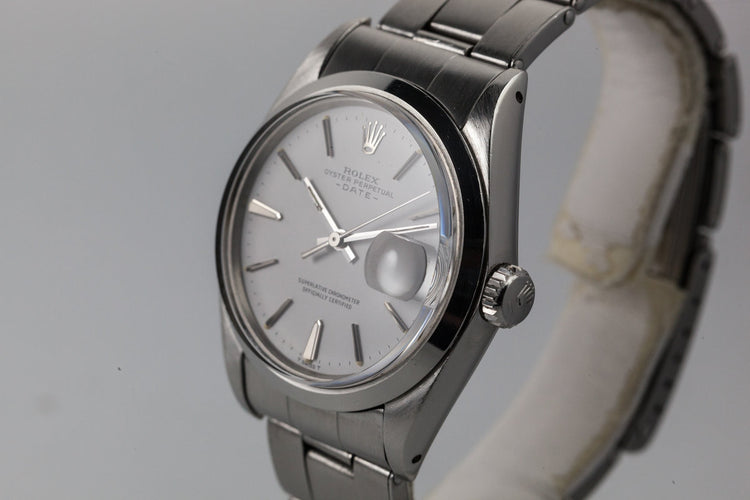 1969 Rolex Date 1500 White Dial