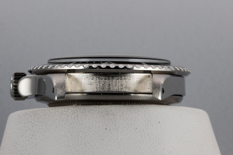 1983 Rolex Submariner 5513 with Mark V Maxi Dial