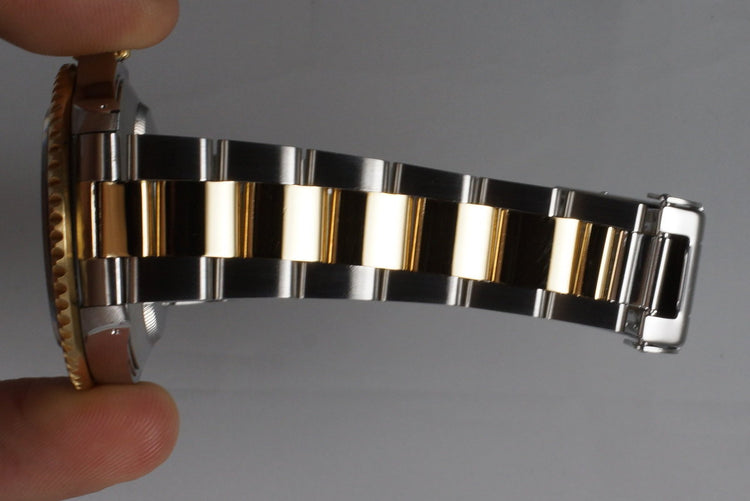 1993 Rolex Two Tone Blue Submariner 16613