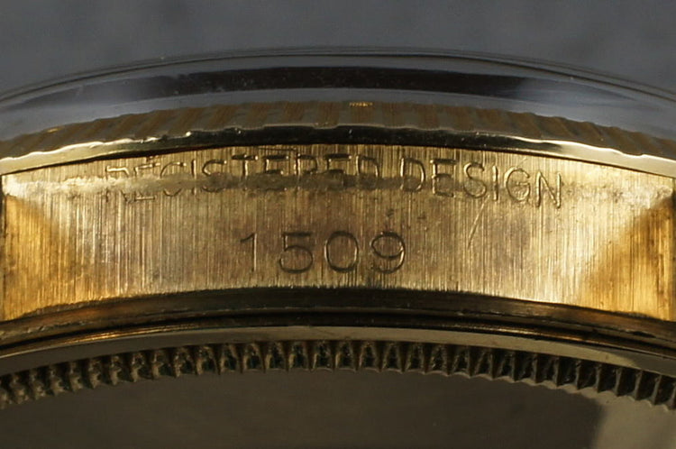 1965 Rolex 18K Date 1509 with Rare Rolex Band
