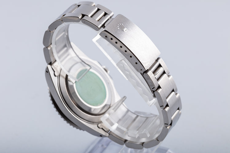 1995 Rolex GMT Master II 16710 "Coke" Bezel with Caseback Sticker