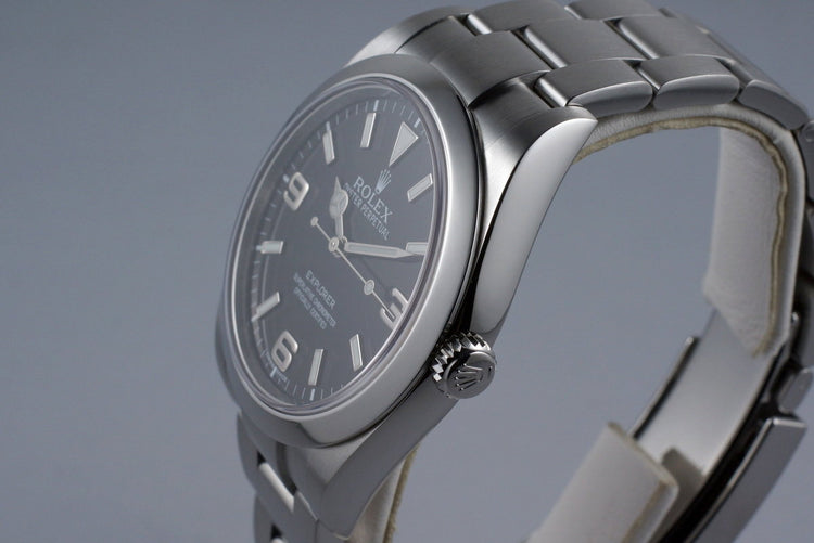 2015 Rolex Explorer 214270 with Box and Papers