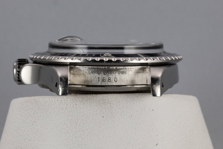 1974 Rolex Red Submariner 1680 MK VI Dial with Box and Papers