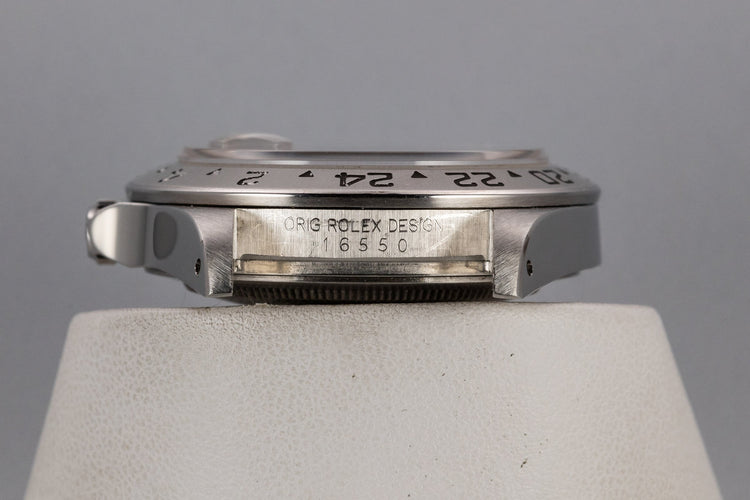 1987 Rolex Explorer II 16550 Black Dial