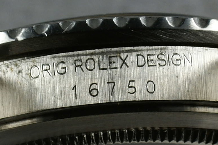 Rare Rolex GMT 16750 with Tiffany and Co Dial