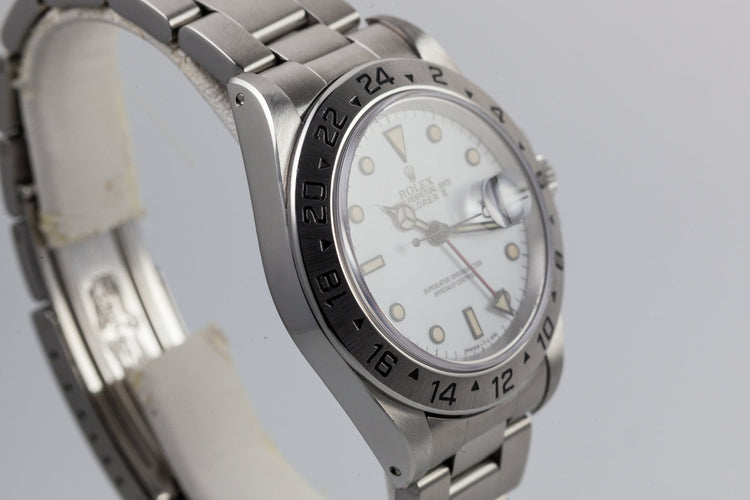 1991Rolex Explorer II 16570 White Dial