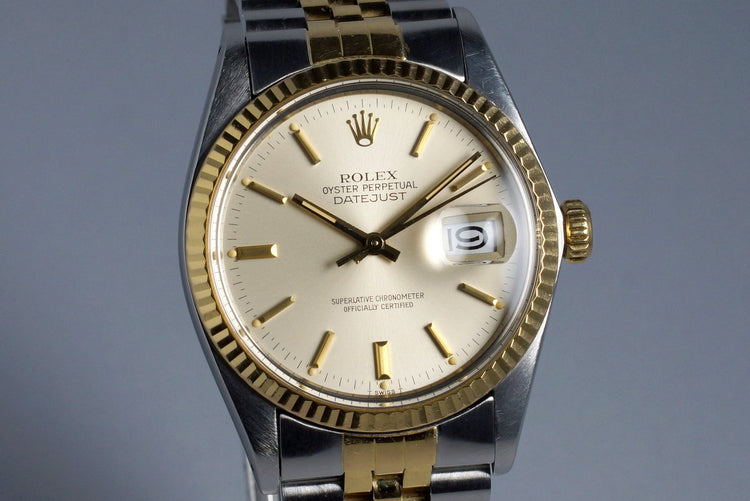 1984 Rolex Two Tone DateJust 16013