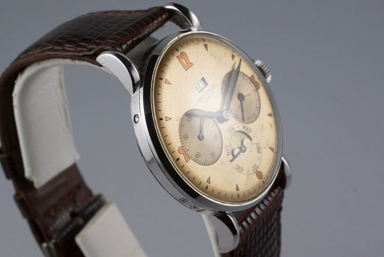 1940’s Universal Geneve Calendar Moonphase 21312