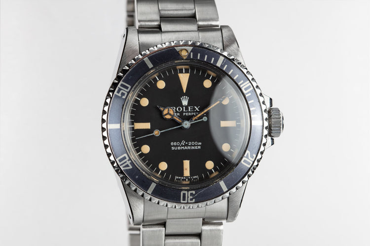 1977 Rolex Submariner 5513 Serif Dial