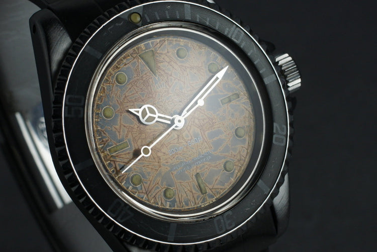 1959 Rolex Submariner 5512 4 Line Gilt Chapter Ring PCG Tropical Dial