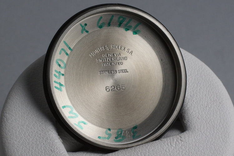 1975 Rolex Daytona 6263 Black Big Red Daytona Dial