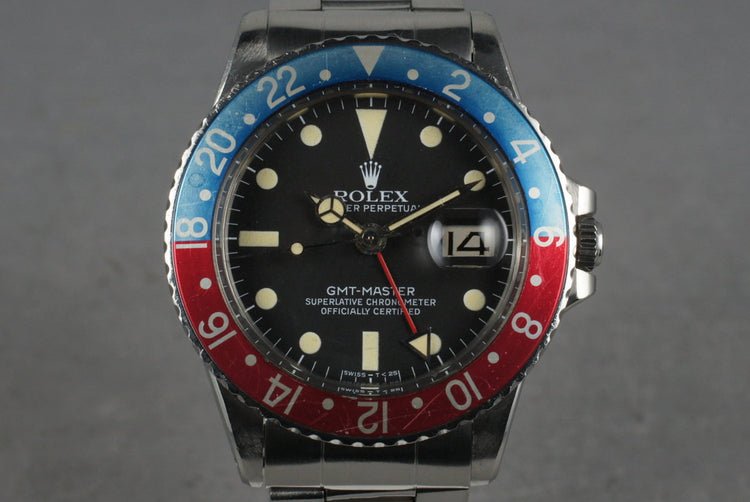 1971 Rolex GMT-Master Ref: 1675