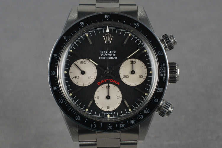 1978 Rolex Big Red Daytona 6263 with Black Dial