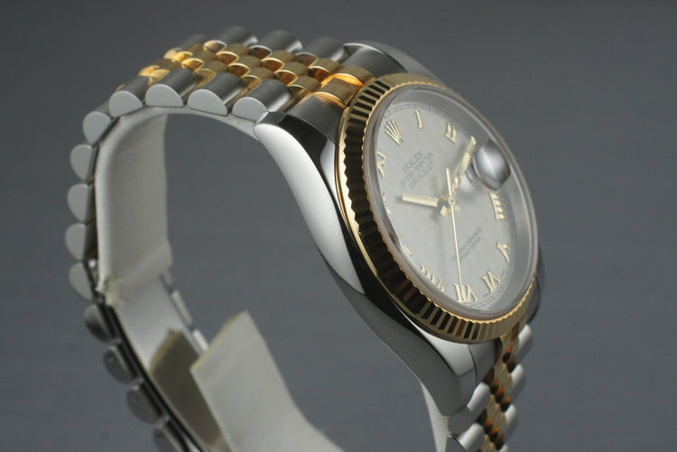 2003 Rolex Two Tone DateJust 116233 with Box and Papers