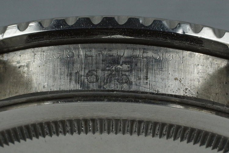 1968 Rolex GMT 1675 Mark I Dial