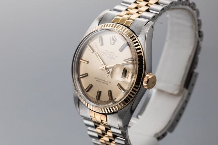 1970 Rolex Two Tone Datejust 1601