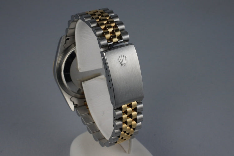 1994 Rolex Two Tone DateJust 16233 Glossy Black Dial