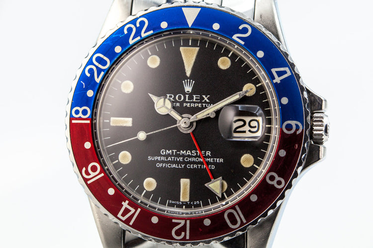 1968 Rolex GMT 1675 with Box and Papers