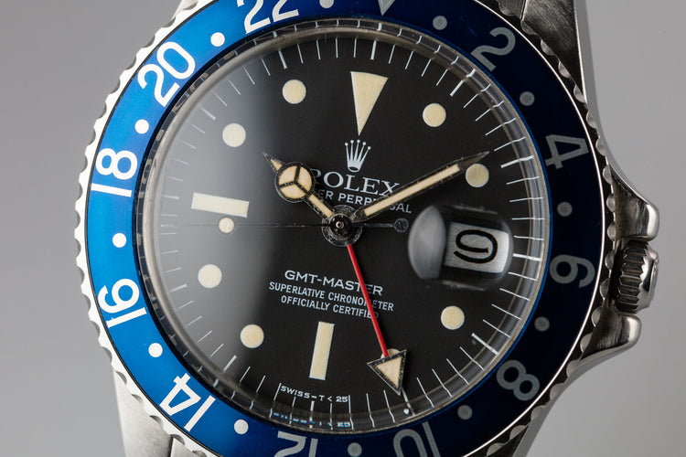 1976 Rolex GMT-Master 1675 "Blueberry"