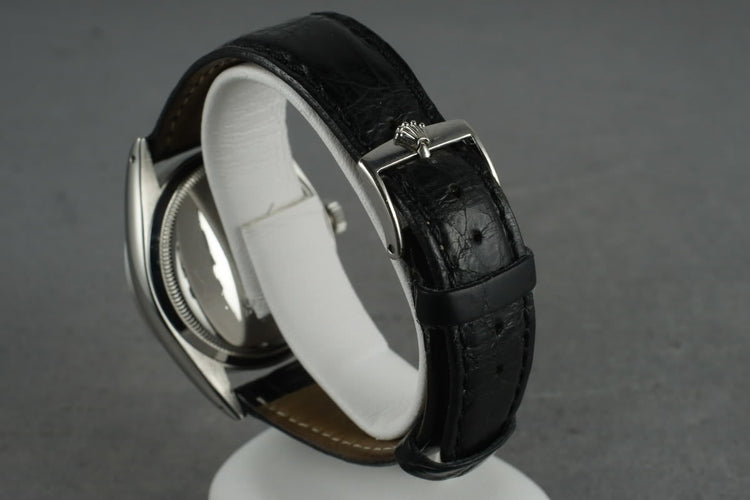 1953 Rolex Explorer 6298 with Gilt Waffle Dial