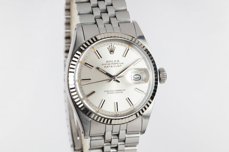 1972 Rolex DateJust 1601 Silver Dial