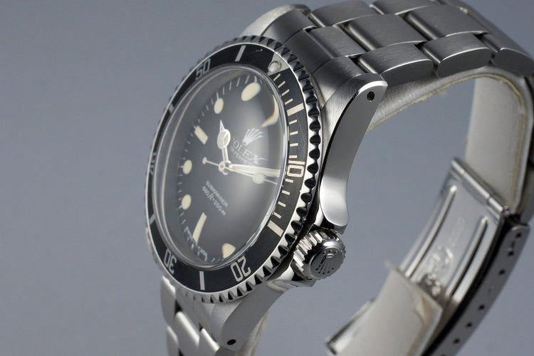 1979 Rolex Submariner 5513 Mark III Maxi Dial