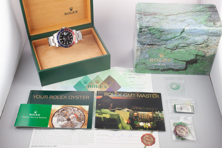 2003 Rolex GMT-Master II 16710 "Pepsi" with Box and Papers