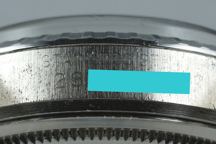 1971 Rolex DateJust 1603 Matte Blue Dial