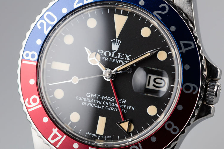 1981 Rolex GMT-Master 16750 "Pepsi" with Matte Dial