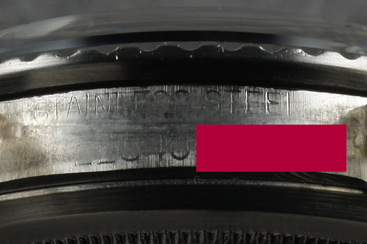1969 Rolex Red Submariner 1680 Mark 4 with Faded Fat Font Insert
