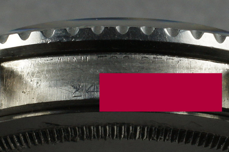 1970 Rolex GMT 1675 with Mark 1 dial with thick case