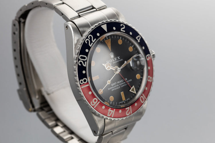 1970 Rolex GMT-Master 1675 "Pepsi" with Box and Papers