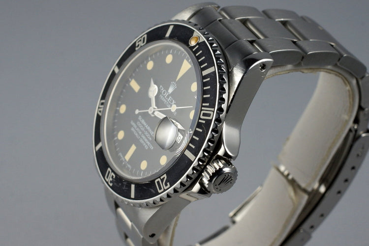1981 Rolex Submariner 16800